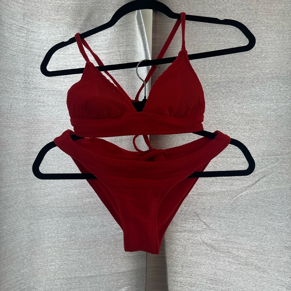 Target Red Bikini Set